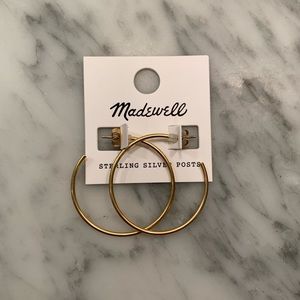 Made well Gold Hoop Earrings